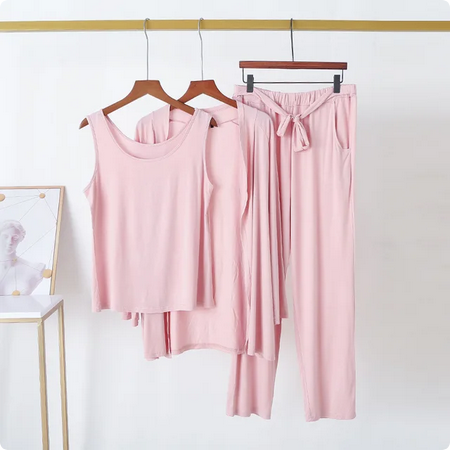 3 Piece Lounge wear Nightwear Sleepwear For Women