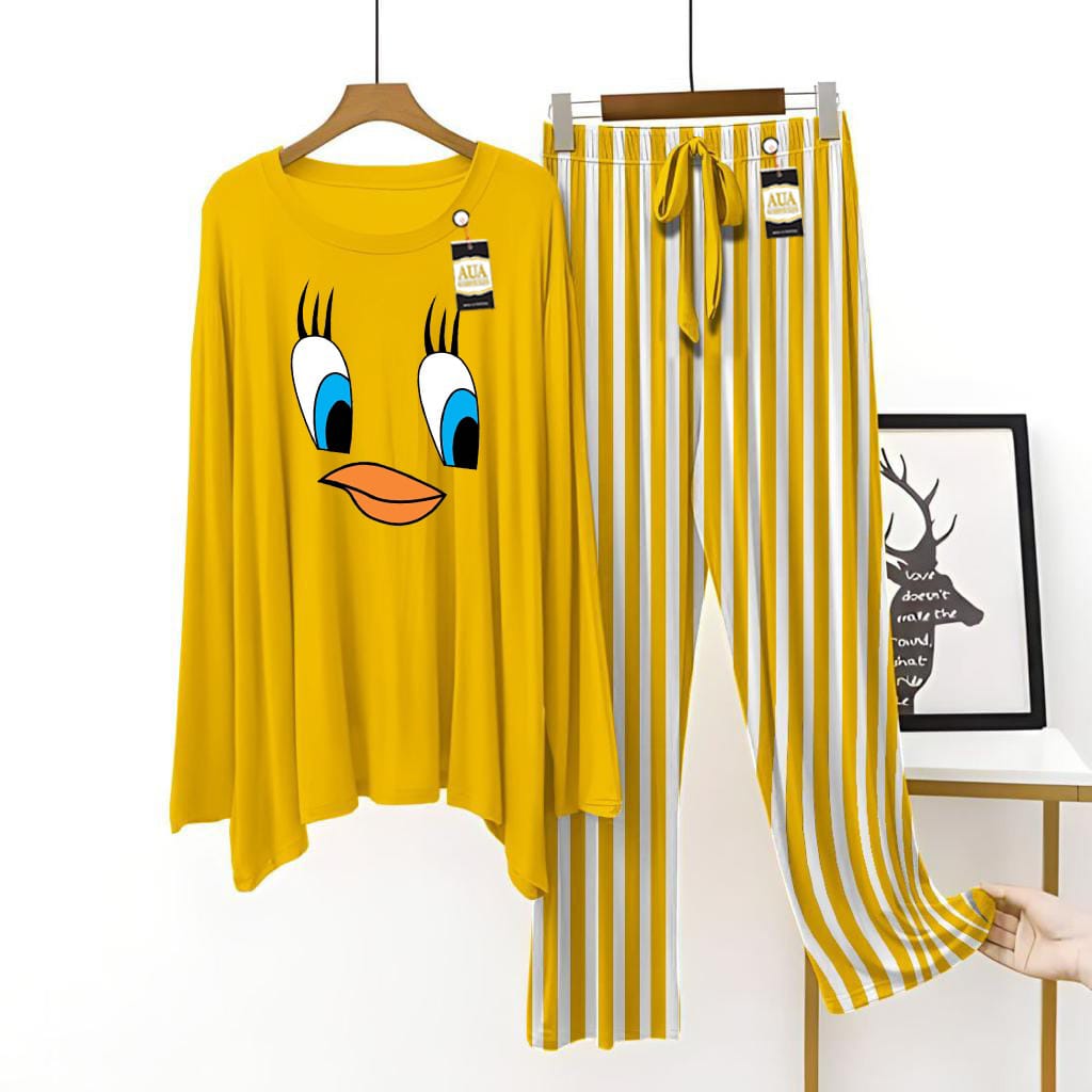 Tweety Printed Lounge wear Nightwear Sleepwear For Women (5 colours)
