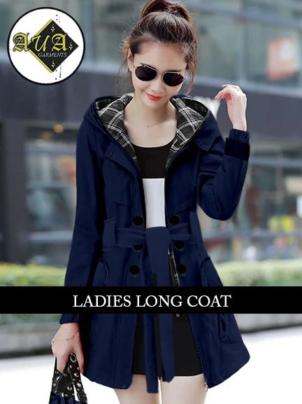 Winter Double Fleece Long Coat For Women