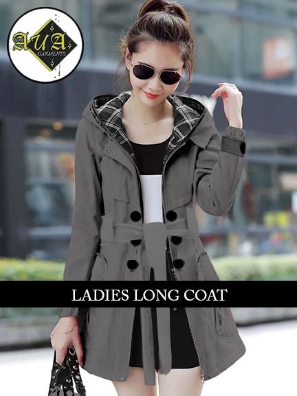 Winter Double Fleece Long Coat For Women
