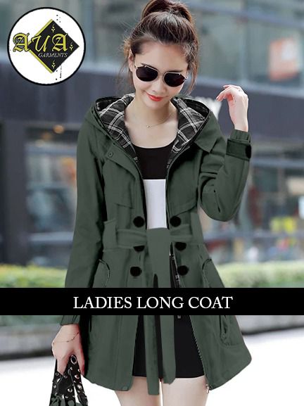 Winter Double Fleece Long Coat For Women