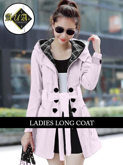 Winter Double Fleece Long Coat For Women