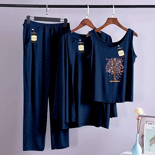 Piece Lounge wear Nightwear Sleepwear For Women (7 colours)