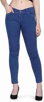 Stretchable and narrow jeans for girls