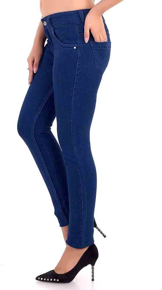 Stretchable and narrow jeans for girls