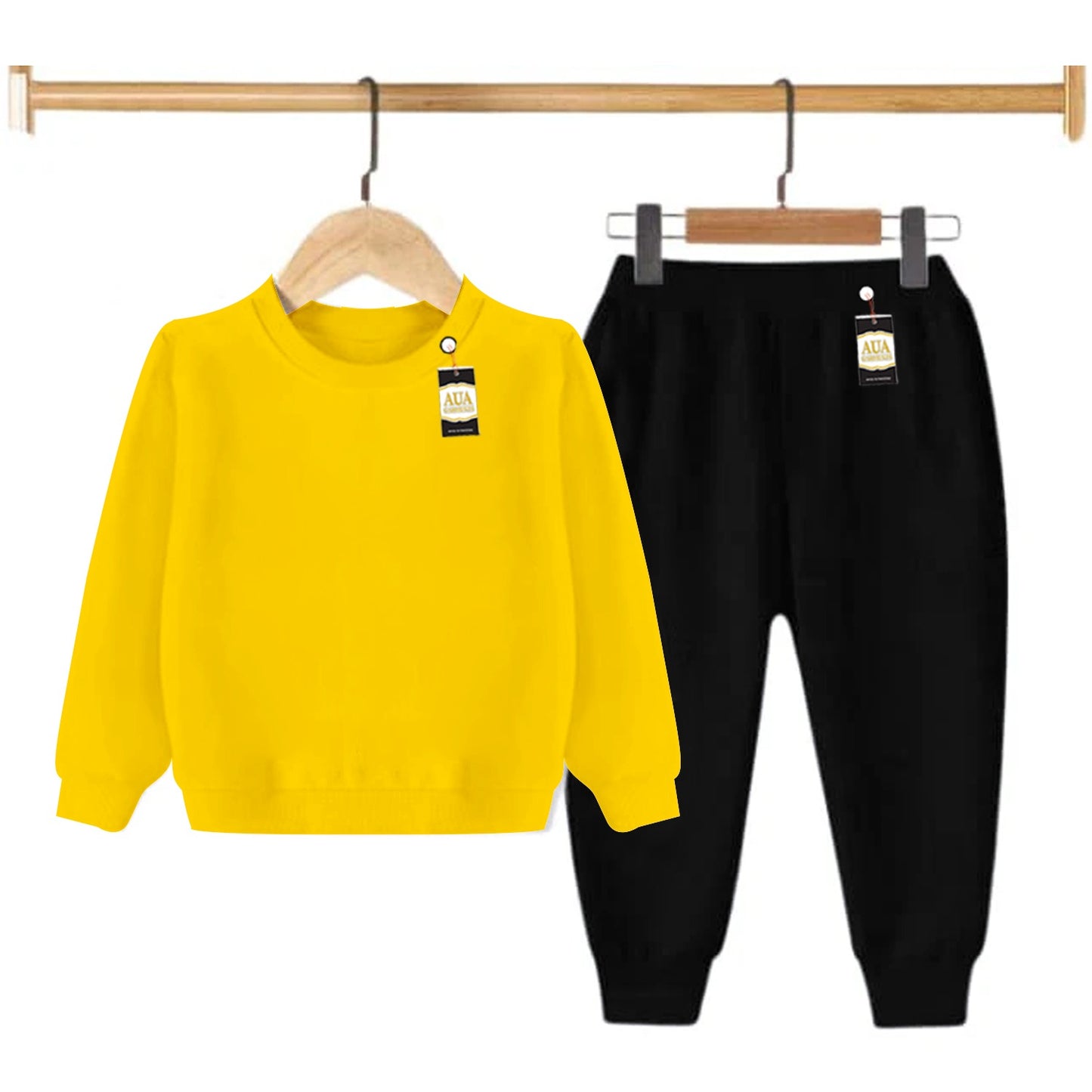 Plain Kids Tracksuit for Winter By Aua Garments (1 to 10 years)