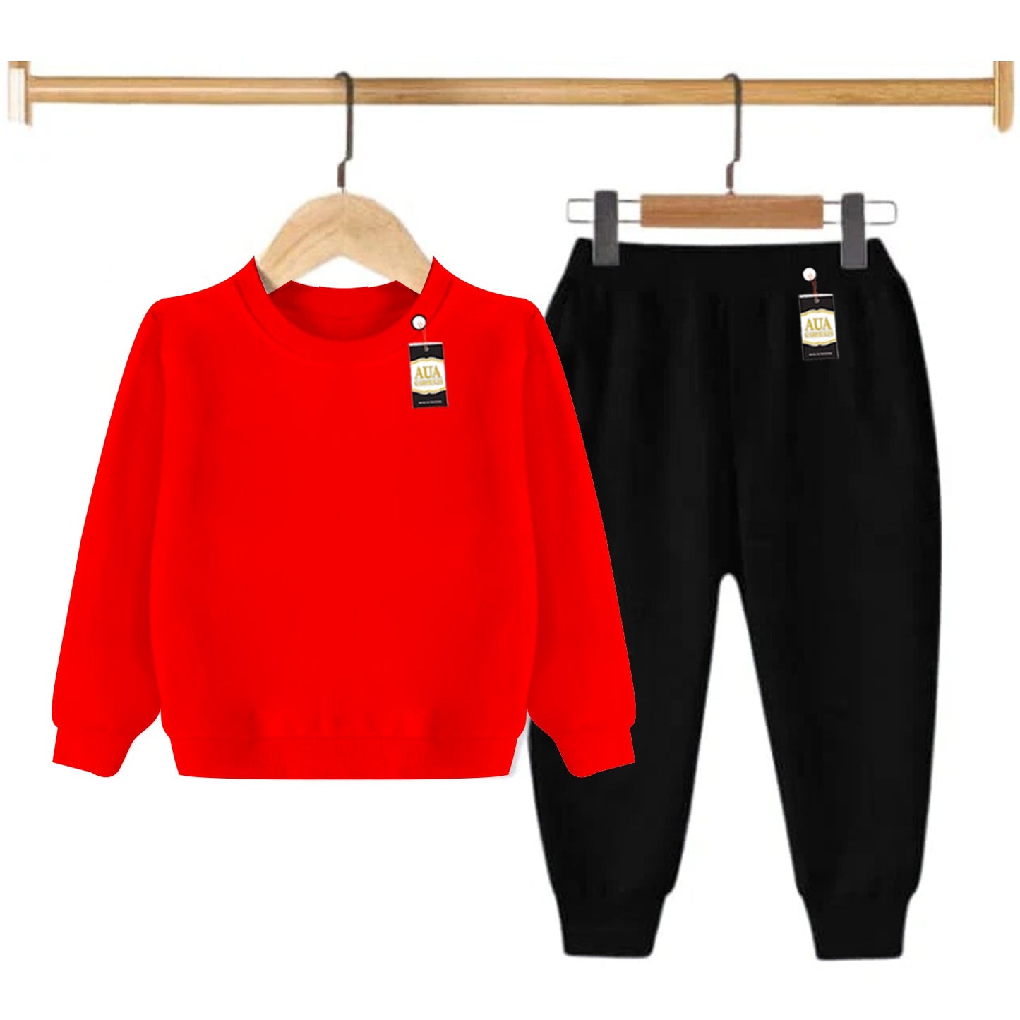 Plain Kids Tracksuit for Winter By Aua Garments (1 to 10 years)