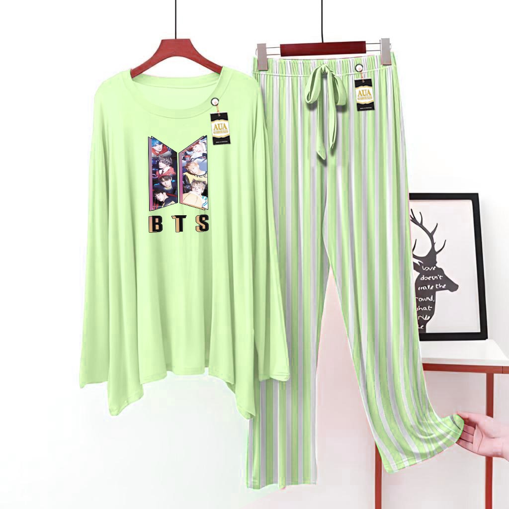 BTS Printed Lounge wear Nightwear Sleepwear For Women 5 colours